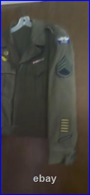 Vintage WW2 12th US Army Air Forces Mediterranean MAAF Eisenhower Ike Jacket