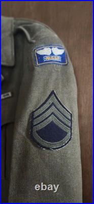 Vintage WW2 12th US Army Air Forces Mediterranean MAAF Eisenhower Ike Jacket