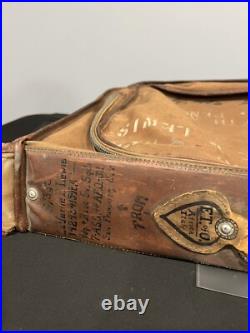 Vintage WW2 Era US Army Air Force Pilot's Travel Case WithPinup Girl Paintings