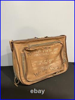 Vintage WW2 Era US Army Air Force Pilot's Travel Case WithPinup Girl Paintings