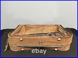 Vintage WW2 Era US Army Air Force Pilot's Travel Case WithPinup Girl Paintings