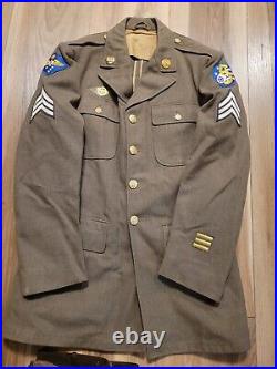 Vintage WW2 US Army Air Corps 5th Air Force Dress Jacket and pants