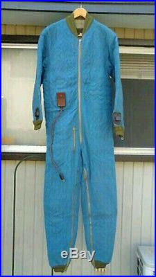 Vintage WW2 US NAVY F-1 Air Force Army Pilot Aviation JUMPSUIT Thermal Suit 42