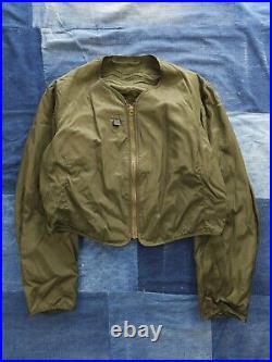 Vintage WWII Army Air Force Type F-3A Electric Flying Jacket General Electric L