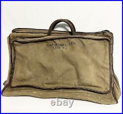 Vintage WWII U. S. Army Air Forces, BOMBARDIER'S CASE, TYPE E-1 No Name