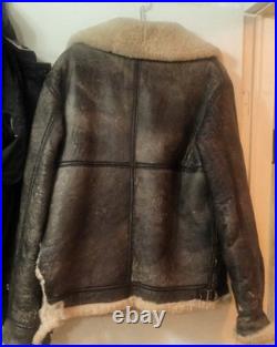 Vintage WWII US Army Air Corps B-3 Bomber Jacket