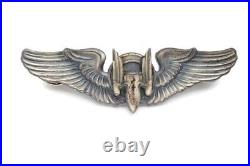 Vintage WWII US Army Air Force Aerial Gunner Wings N. S. Meyers New York 3