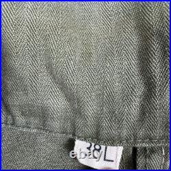 Vintage WWII US Army Air Forces HBT Flight/Mechanic Jumpsuit 38L Coveralls 32x32