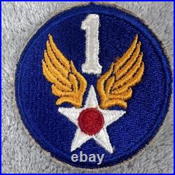 Vintage WWII US Army Air Forces Patch Lot WW2 AAF Shoulder Insignia Set Military