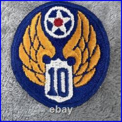 Vintage WWII US Army Air Forces Patch Lot WW2 AAF Shoulder Insignia Set Military