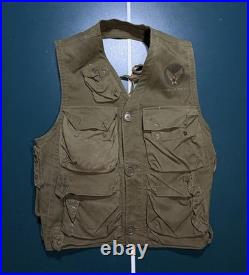 Vintage WWII US Army Air Forces TYPE C-1 Emergency Sustenance Vest with Holster