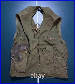 Vintage WWII US Army Air Forces TYPE C-1 Emergency Sustenance Vest with Holster