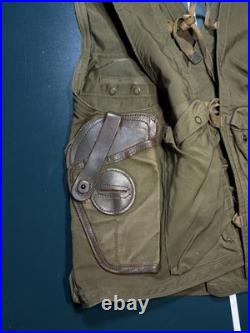 Vintage WWII US Army Air Forces TYPE C-1 Emergency Sustenance Vest with Holster