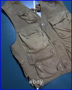 Vintage WWII US Army Air Forces TYPE C-1 Emergency Sustenance Vest with Holster