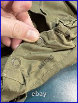 Vintage WWII US Army Air Forces TYPE C-1 Emergency Sustenance Vest with Holster