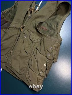 Vintage WWII US Army Air Forces TYPE C-1 Emergency Sustenance Vest with Holster