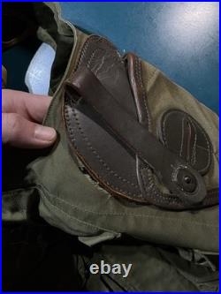 Vintage WWII US Army Air Forces TYPE C-1 Emergency Sustenance Vest with Holster