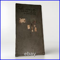 Vintage World War II Officer Footlocker Trunk U. S. Army Air Forces (USAAF) 31x16