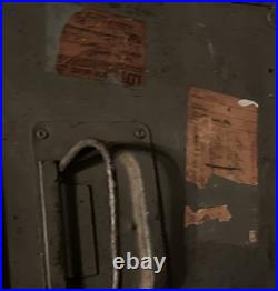 Vintage World War II Officer Footlocker Trunk U. S. Army Air Forces (USAAF) 31x16