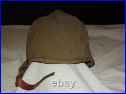 Vintage Wwii Type A-9 Air Force Us Army Size Small Flying Helmet Cap Hat
