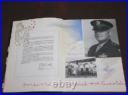 Vintage Wwii Us Army Air Force 1943 Harlingen Army Air Field Training Book