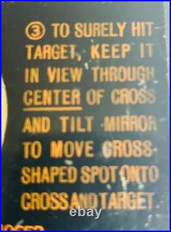 Vintage Wwii Us Army Air Force Aaf Esm/1 Emergency Signaling Mirror #40653