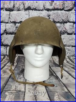 Vintage Wwii Us Army Air Forces M-3 Anti-flak Helmet