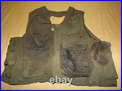 Vintage Wwii World War 2 Us Army Air Force Pilots Survival Vest