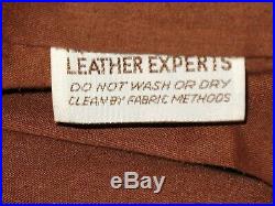 Vtg Type A-2 Dark Brown Leather U. S. Army Air Force Flyer's Bomber Jacket sz 44
