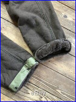 Vtg WW2/Cold War US Army Air Force B-2 Bomber Pilot Pants Trousers Vintage Large