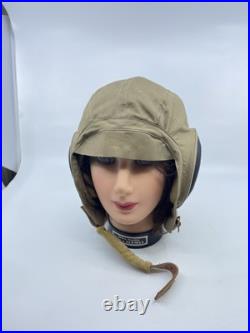 Vtg WWII Army Air Force Pilot Cap AN-H15 Bates Shoe Co