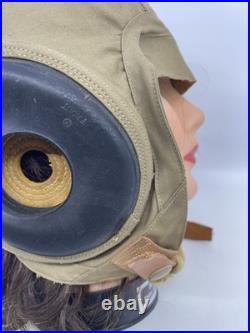 Vtg WWII Army Air Force Pilot Cap AN-H15 Bates Shoe Co