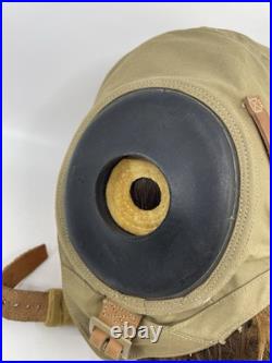 Vtg WWII Army Air Force Pilot Cap AN-H15 Bates Shoe Co