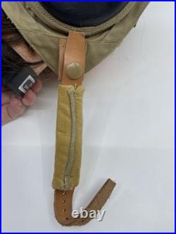 Vtg WWII Army Air Force Pilot Cap AN-H15 Bates Shoe Co