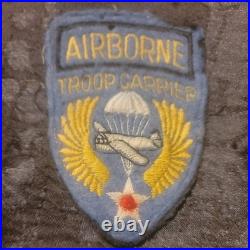 Vtg. WWII US Army Air Force Airborne Troop Carrier English Made SSI Patch