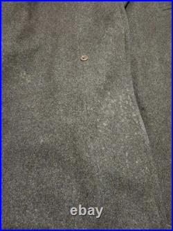 Vtg. WWII US Army Overcoat Wool Trench MST SGT 9Th Army Air Force 1940 Overseas Vtg. WWII US Army Overcoat Wool Trench MST SGT 9Th Army Air Force 1940 Overseas