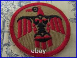 Vtg. WWII US Army Thunderbird Air Force SSI Patch