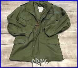 Vtg Winfield Mfg US Army Air Force Cold Weather Jacket Size XSmall OG-107 Field