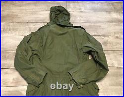 Vtg Winfield Mfg US Army Air Force Cold Weather Jacket Size XSmall OG-107 Field