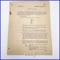 W. A. S. P. WWII Army Air Forces Wasp Uniform Regulation Manual