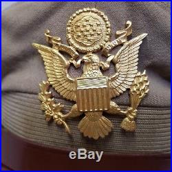 WW 2 U. S. Army Air Forces AAF Officers Original Visor Cap By Bancroft 6 7/8