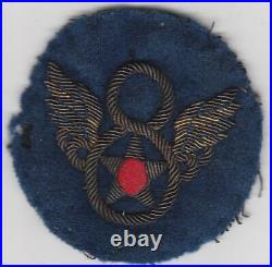 WW 2 US Army 8th Air Force Bullion Patch Inv# F313