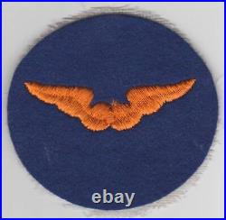 WW 2 US Army Air Force Flight Instructor Wool Patch Inv# F286