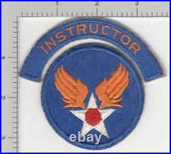 WW 2 US Army Air Force Instructor Patch & Tab Inv# K4238