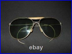 WW II US Army Air Force OFFICER AN6531 SUNGLASSES AND MISC. VET ESTATE