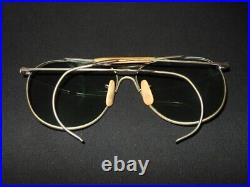 WW II US Army Air Force OFFICER AN6531 SUNGLASSES AND MISC. VET ESTATE