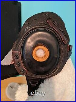 WW II US Army Air Force Type A-II Leather Medium Flight Deck gear #8300-396015