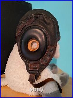 WW II US Army Air Force Type A-II Leather Medium Flight Deck gear #8300-396015