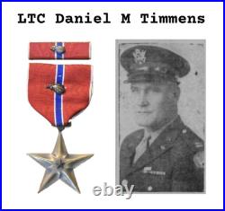WW1/WW2/Korea Vet US Army & Air Force Officer Bronze Star with Oakleaf Cluster