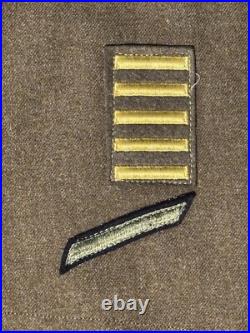 WW2 1942 U. S. Army Air Force Military Jacket Ike 38R? Medium Corporal 13th AAF